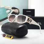 Chanel CC Pearl Cat-Eye Polarized Sunglasses