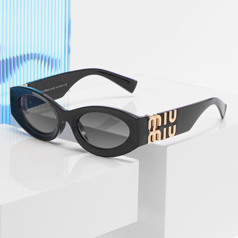 MIU MIU Retro Cat-Eye Polarized Sunglasses | Luxury UV400 Eyewear