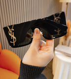 Yves Saint Laurent YSL Oversized Butterfly Polarized Sunglasses