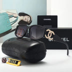 Chanel CC Pearl Cat-Eye Polarized Sunglasses