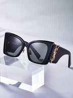 Yves Saint Laurent YSL Oversized Butterfly Polarized Sunglasses