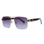 Gucci GG Rimless Square Polarized Sunglasses