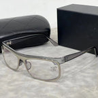 Chanel Sunglasses CC Narrow Rimless Shield UV400 Polarized