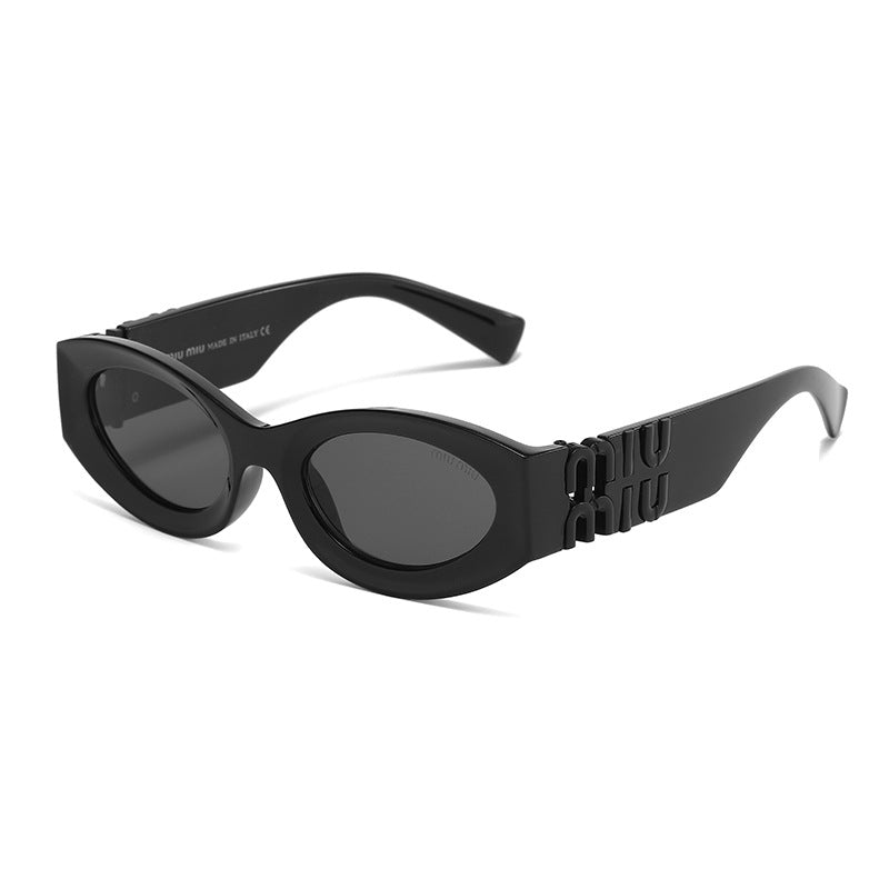 MIU MIU Retro Cat-Eye Polarized Sunglasses | Luxury UV400 Eyewear