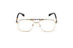 Burberry Check Double Bridge Square Polarized Sunglasses