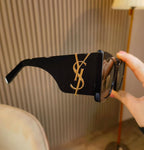 Yves Saint Laurent YSL Oversized Butterfly Polarized Sunglasses