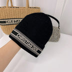 Dior Oblique Wool Knit Beanie | Luxury Designer Winter Hat