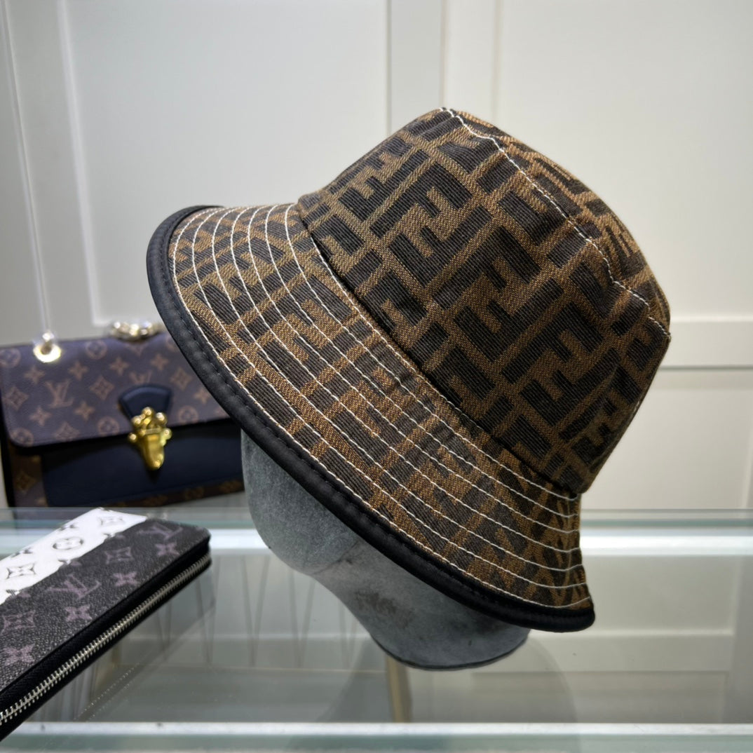 Fendi FF Monogram Bucket Hat