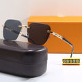 New Square Double Bridge Sunglasses