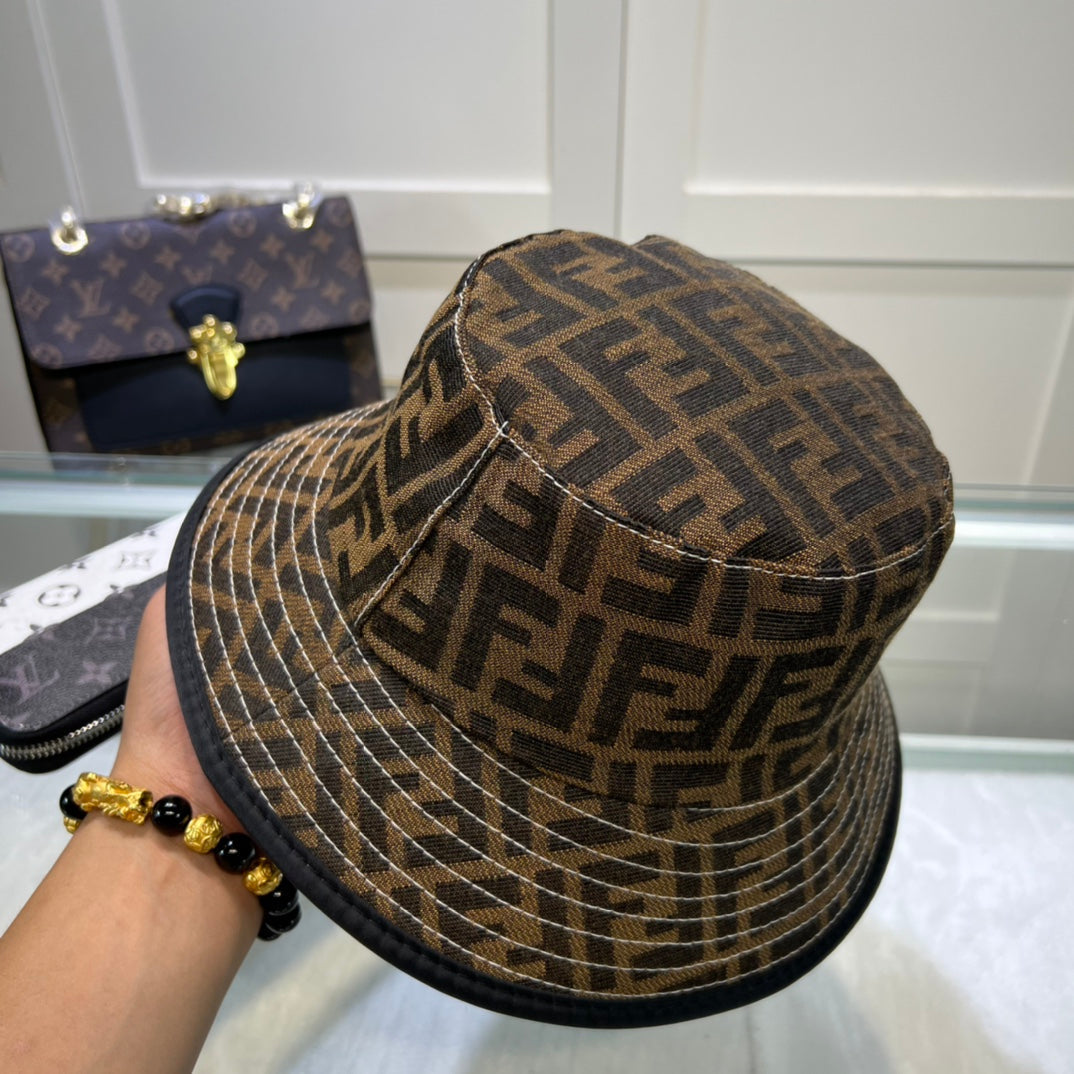 Fendi FF Monogram Bucket Hat