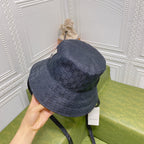 Gucci GG Monogram Double-Sided Strap Bucket Hat