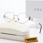 CELINE Round Metal Polarized Sunglasses | Luxury UV400 Eyewear