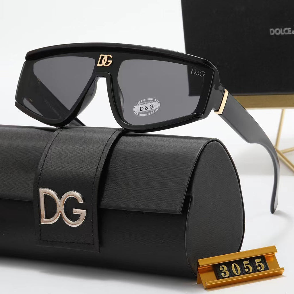 Dolce & Gabbana Oversized Shield Polarized Sunglasses | UV400