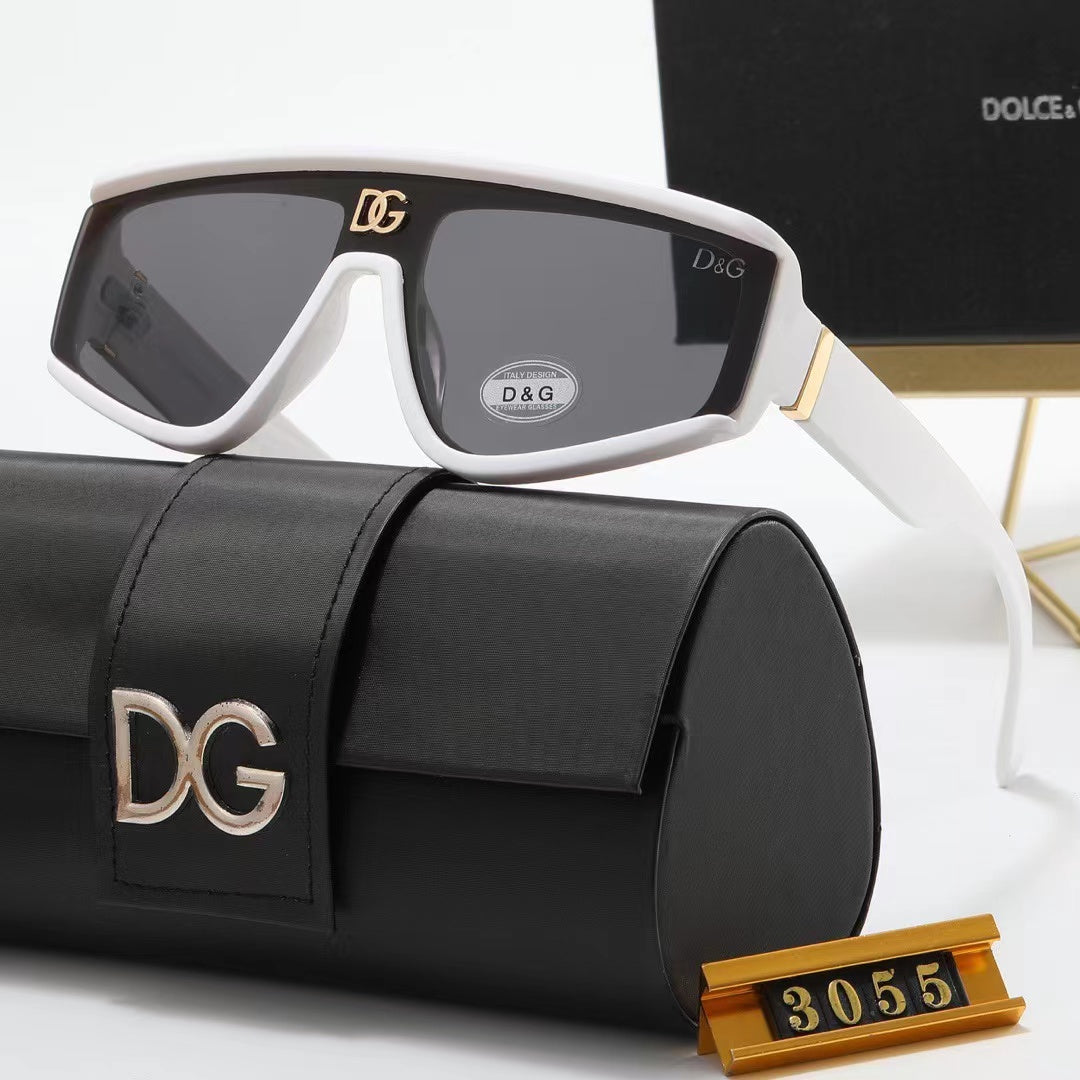 Dolce & Gabbana Oversized Shield Polarized Sunglasses | UV400