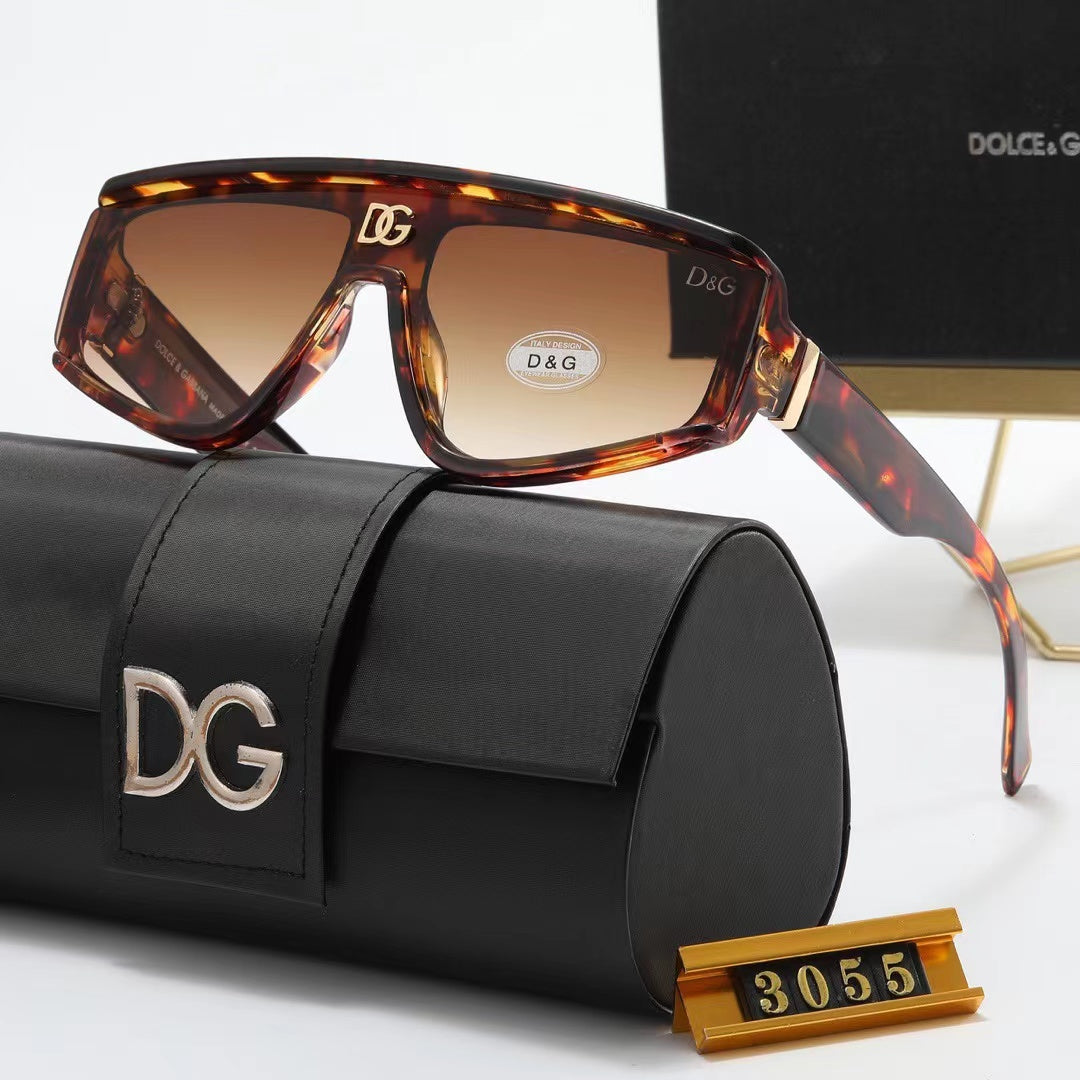 Dolce & Gabbana Oversized Shield Polarized Sunglasses | UV400