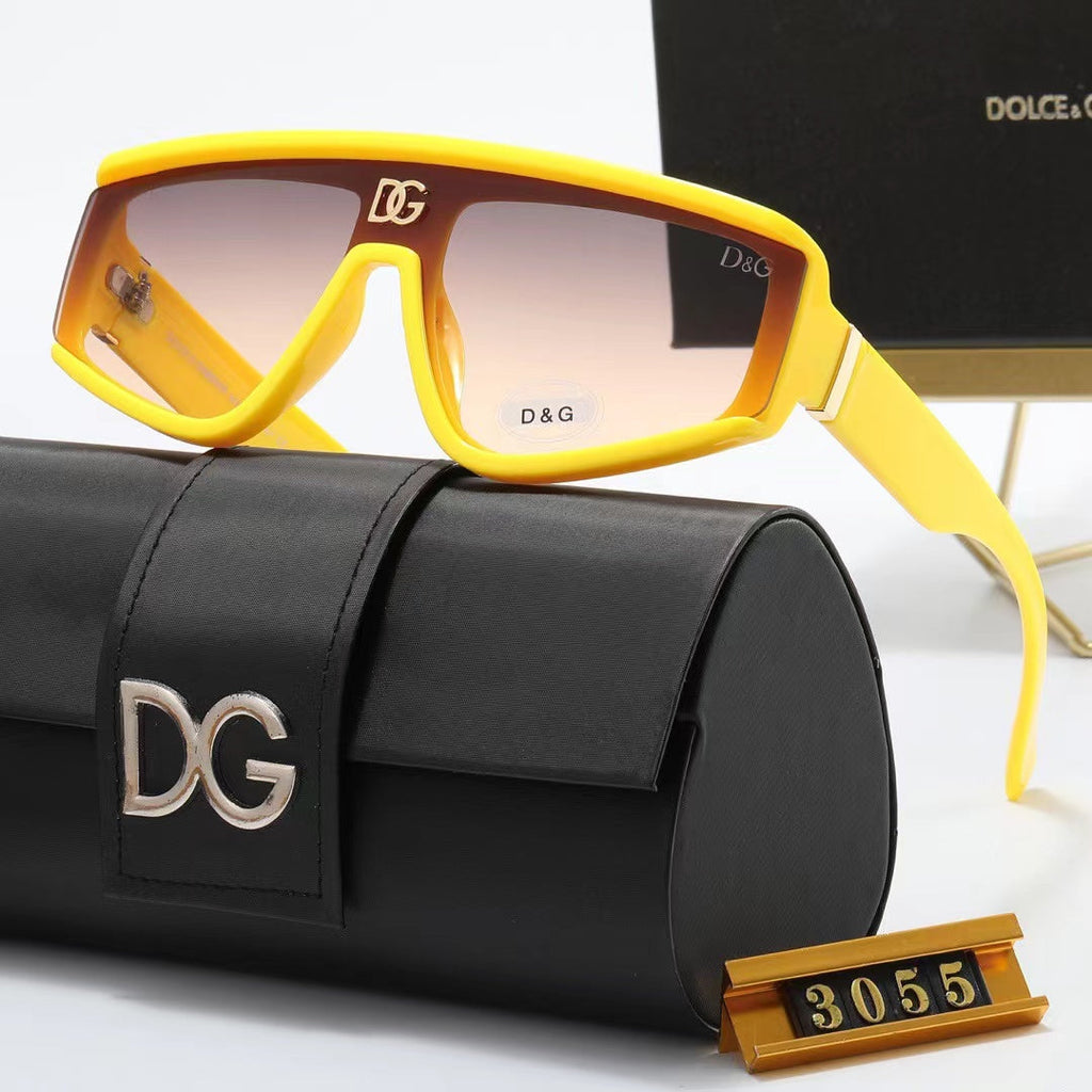 Dolce & Gabbana Oversized Shield Polarized Sunglasses | UV400