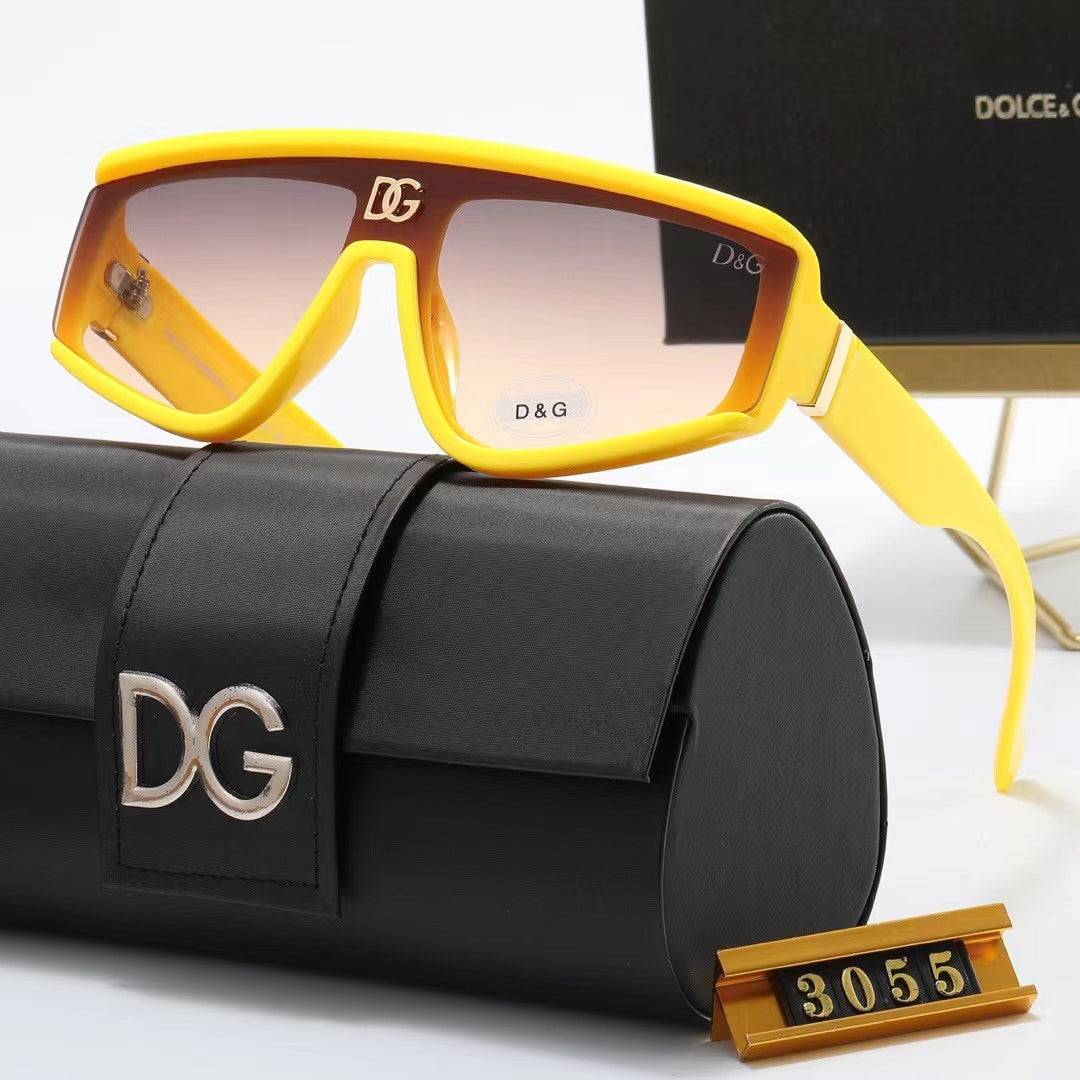 Dolce & Gabbana Oversized Shield Polarized Sunglasses | UV400