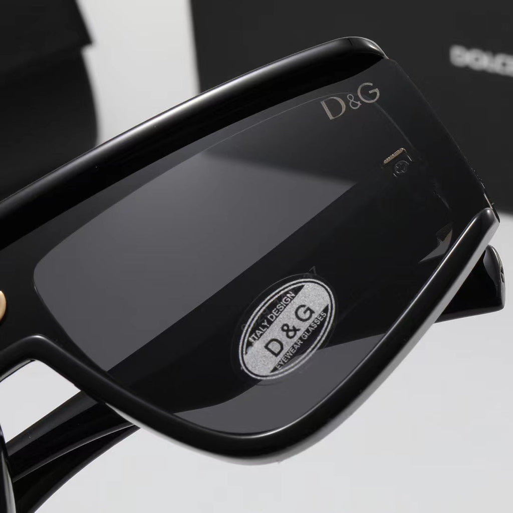 Dolce & Gabbana Oversized Shield Polarized Sunglasses | UV400