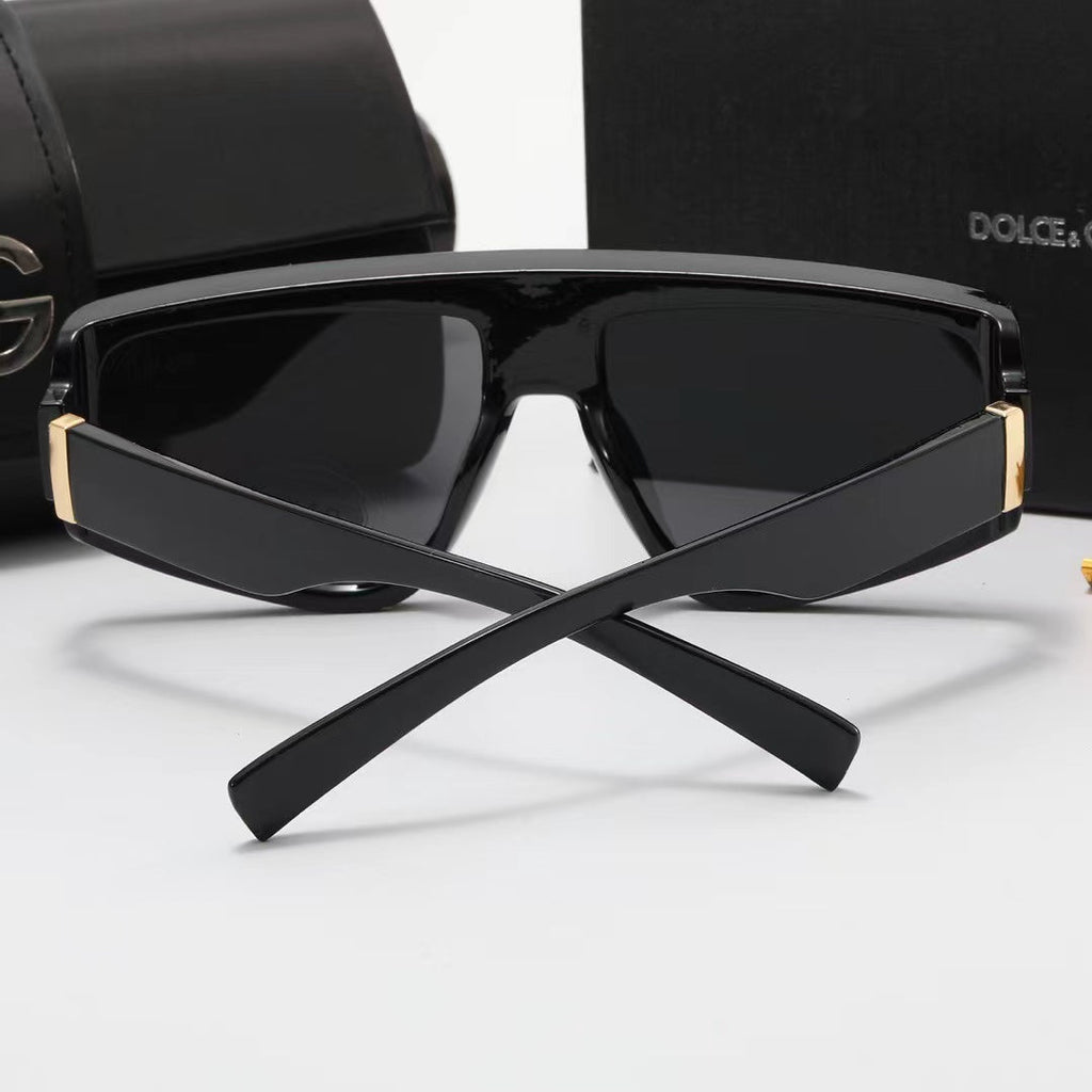 Dolce & Gabbana Oversized Shield Polarized Sunglasses | UV400
