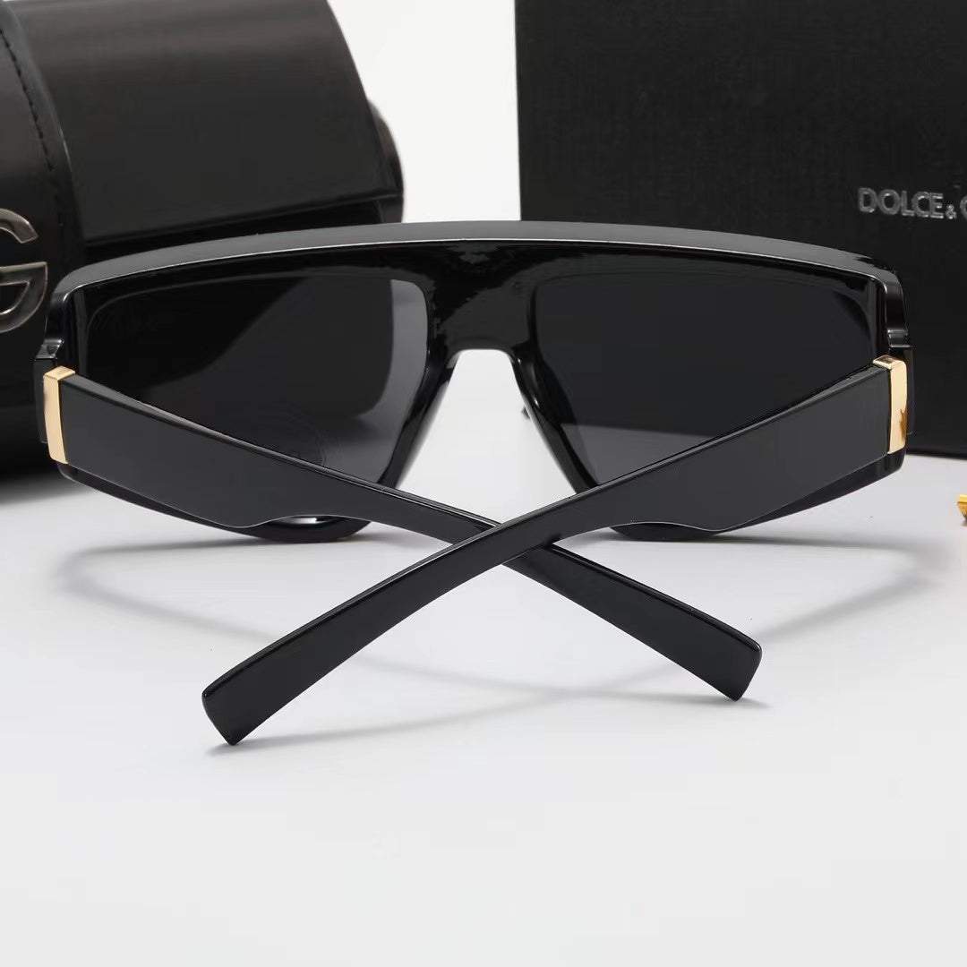 Dolce & Gabbana Oversized Shield Polarized Sunglasses | UV400