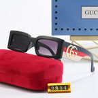 GUCCI Cat-Eye Square Sunglasses | Luxury UV400 Eyewear