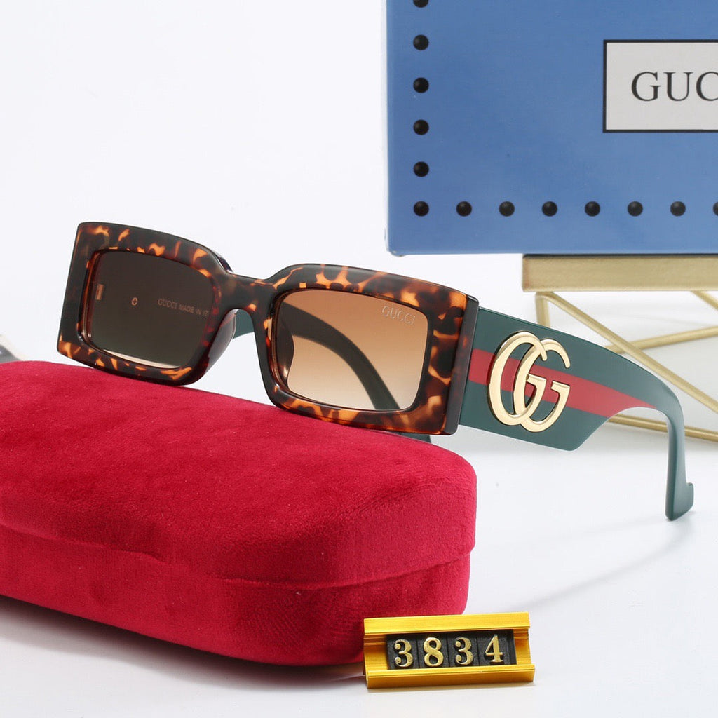 GUCCI Cat-Eye Square Sunglasses | Luxury UV400 Eyewear