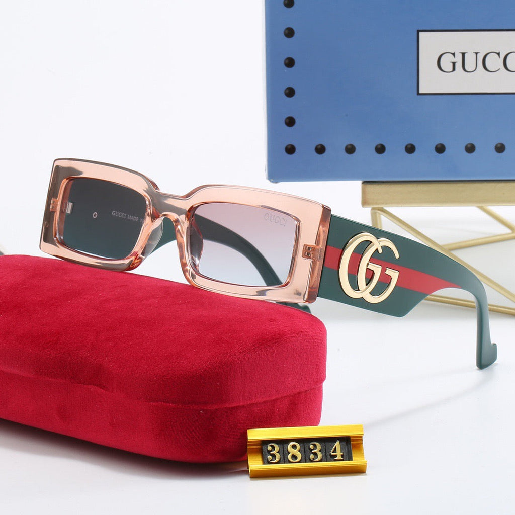 GUCCI Cat-Eye Square Sunglasses | Luxury UV400 Eyewear