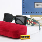 GUCCI Cat-Eye Square Sunglasses | Luxury UV400 Eyewear