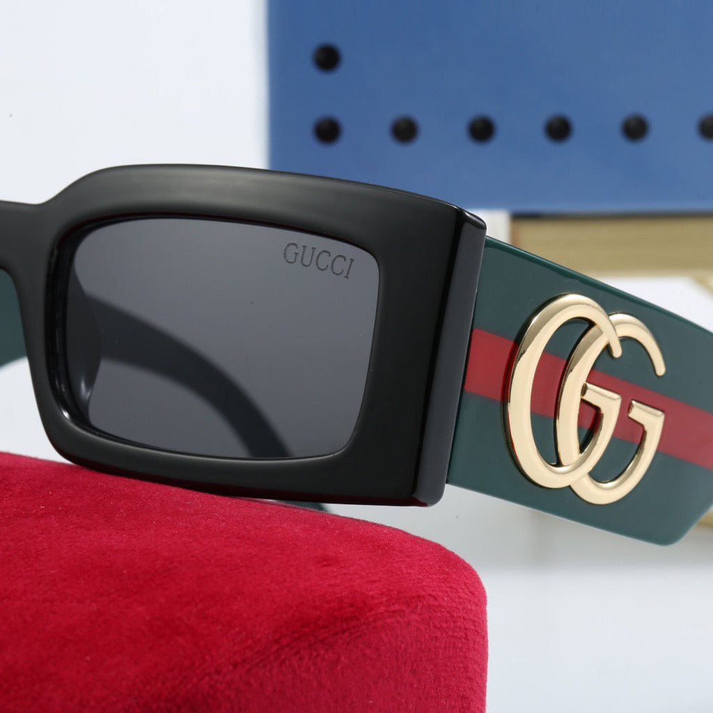 GUCCI Cat-Eye Square Sunglasses | Luxury UV400 Eyewear