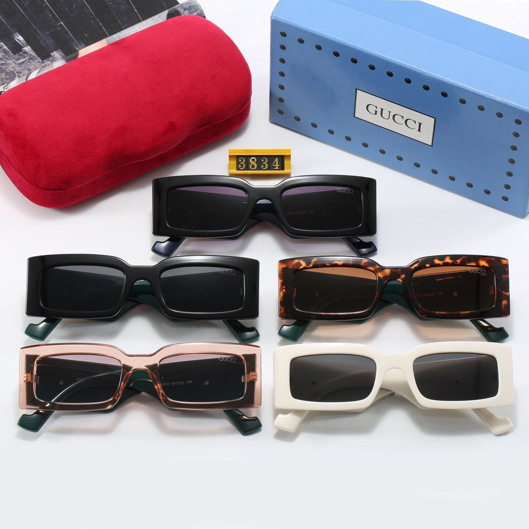 GUCCI Cat-Eye Square Sunglasses | Luxury UV400 Eyewear