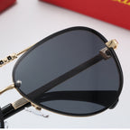 Cartier Round Metal Polarized Sunglasses | Luxury UV400 Eyewear