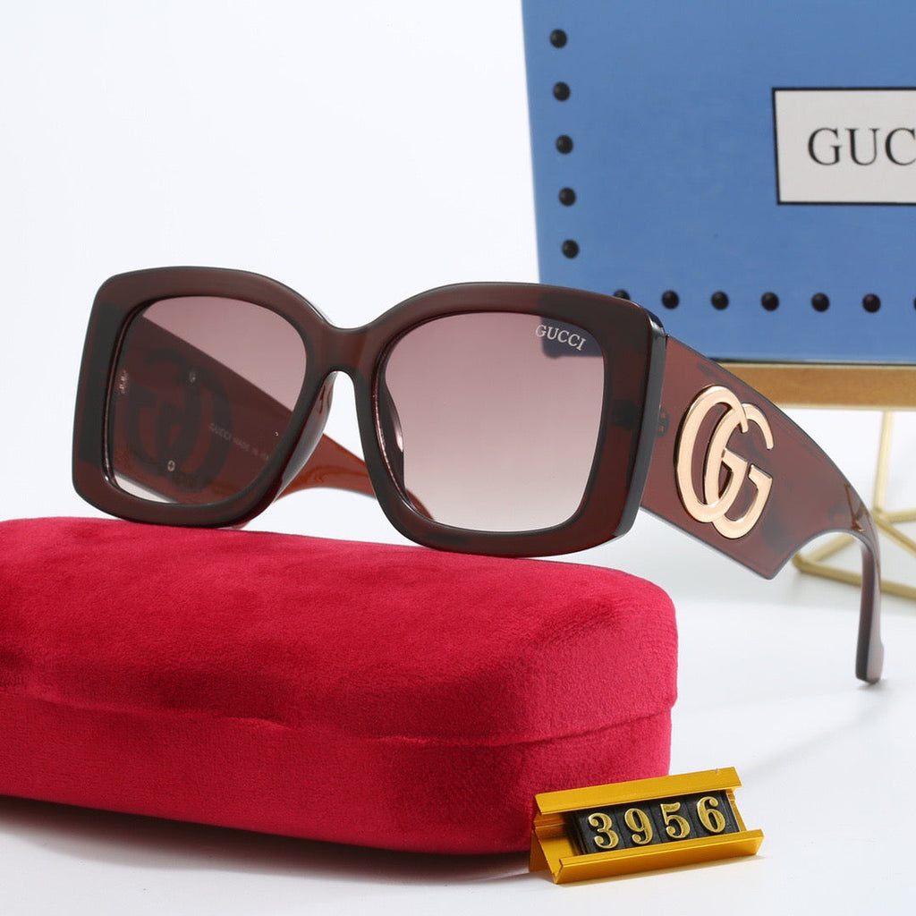GUCCI Oversized Square Polarized Sunglasses | Luxury UV400 Eyewear