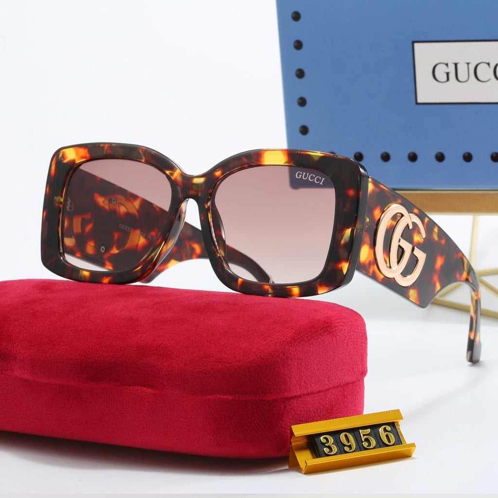 GUCCI Oversized Square Polarized Sunglasses | Luxury UV400 Eyewear