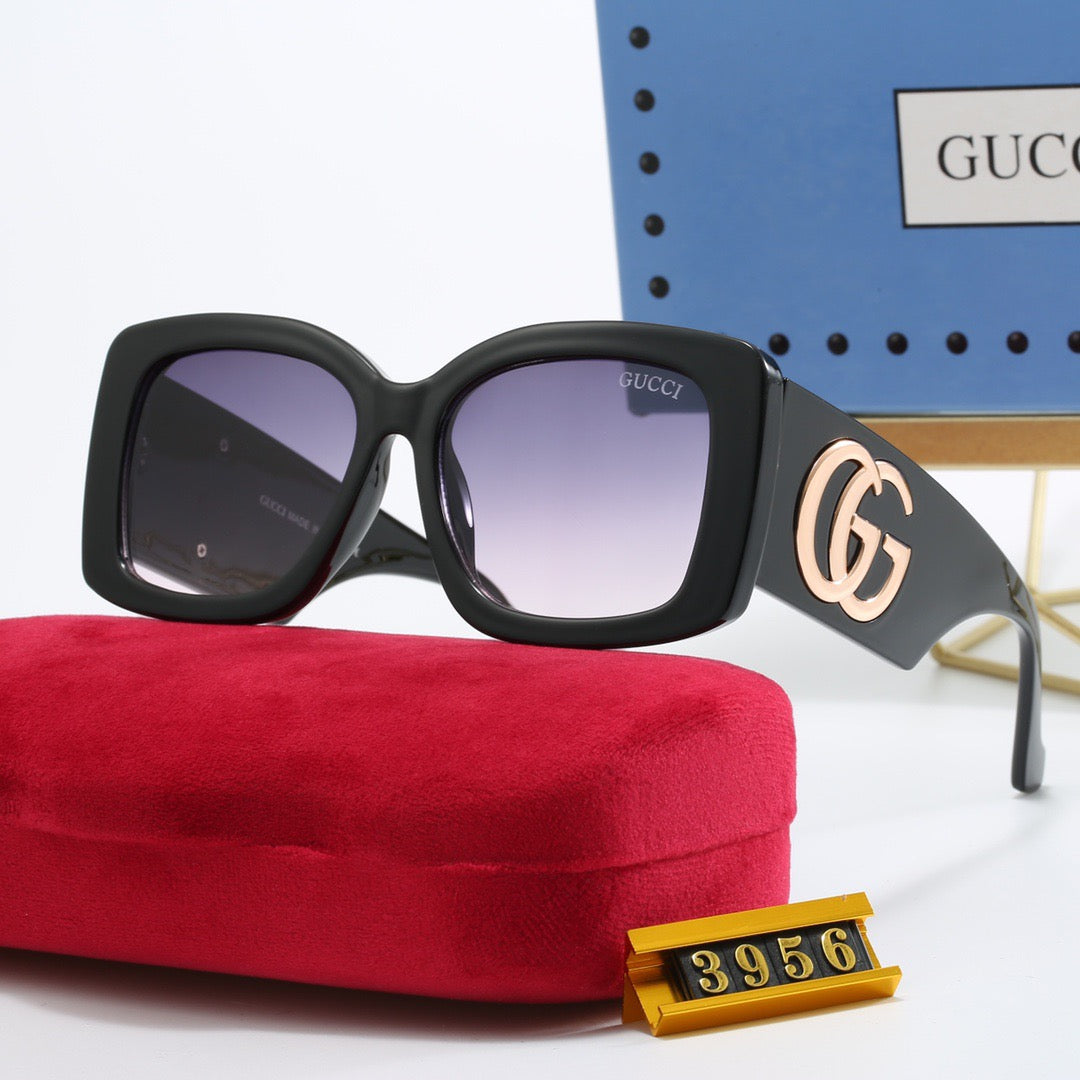GUCCI Oversized Square Polarized Sunglasses | Luxury UV400 Eyewear