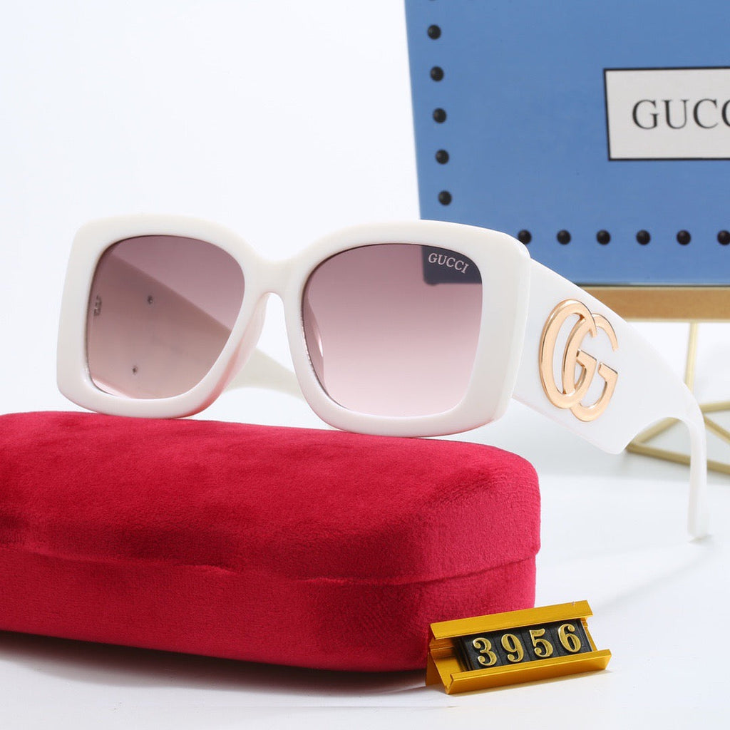 GUCCI Oversized Square Polarized Sunglasses | Luxury UV400 Eyewear