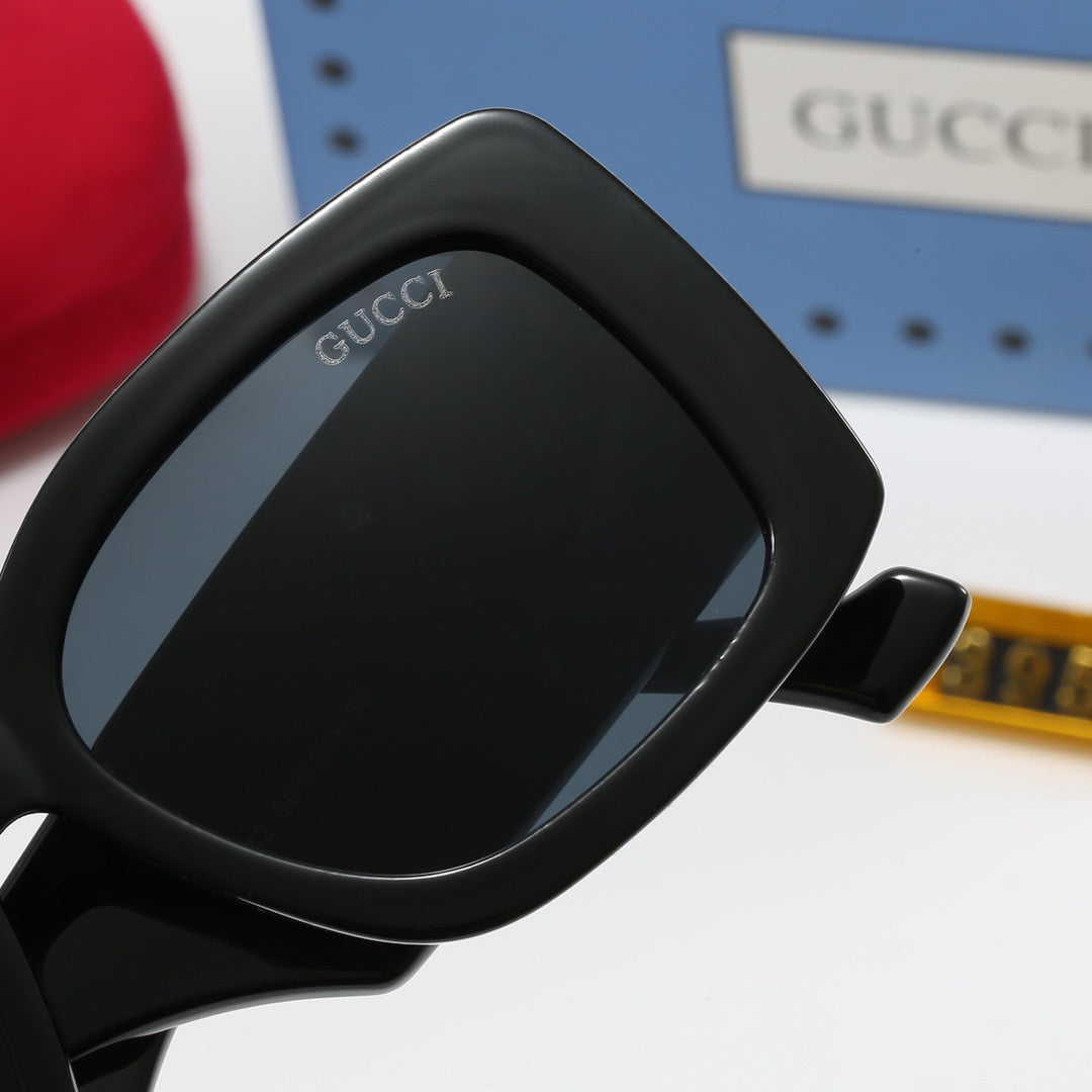 GUCCI Oversized Square Polarized Sunglasses | Luxury UV400 Eyewear