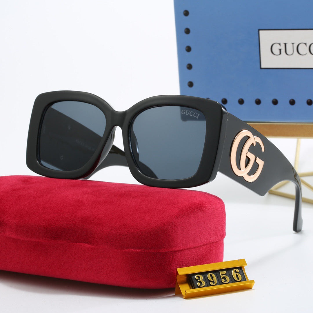 GUCCI Oversized Square Polarized Sunglasses | Luxury UV400 Eyewear