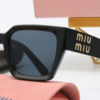 MIU MIU Oversized Square Polarized Sunglasses | Luxury UV400 Eyewear