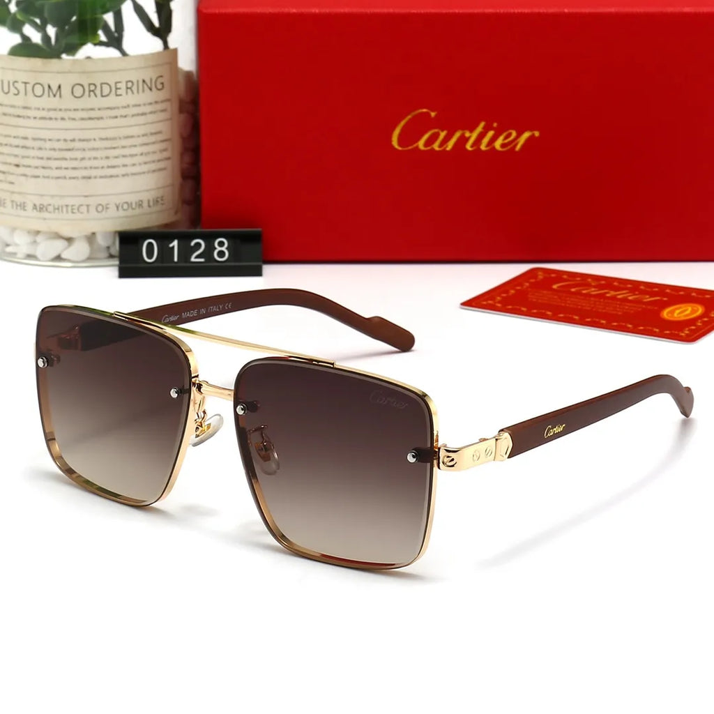 Double Bridge Polarized HD Sunglasses