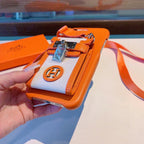 Hermès iPhone 18 Pro Max Case Leather – Luxury Designer Phone Cover