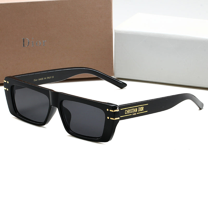 Louis Vuitton Narrow Rectangular Monogram Polarized Sunglasses | UV400