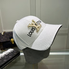 Luxury Louis Vuitton Baseball Cap for Men & Women Metal Logo