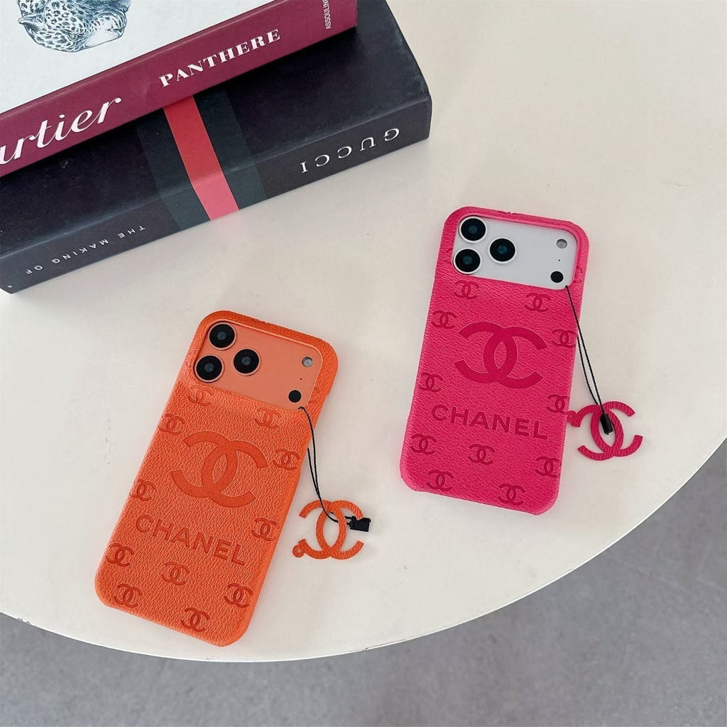 Luxury Chanel iPhone 18 Pro Case – Designer CC Quilted Phone Cover