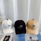 Prada Premium Cotton Embroidered Baseball Cap for Men & Women