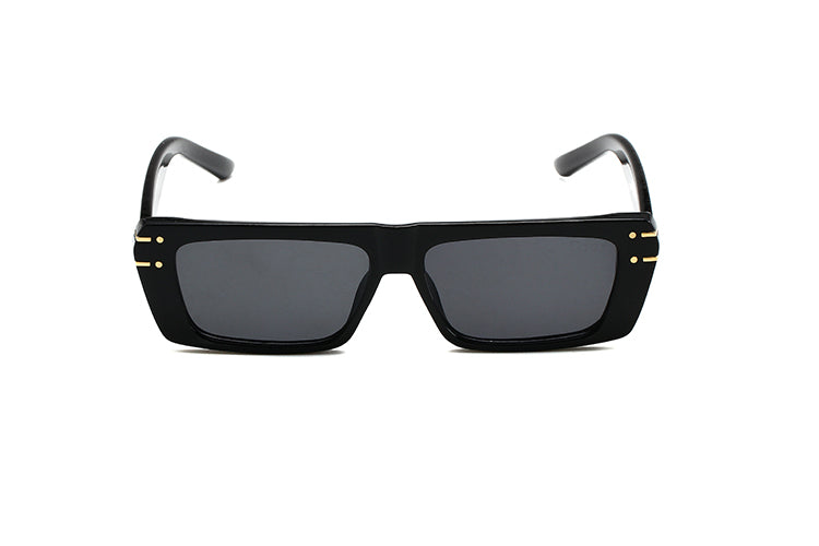 Louis Vuitton Narrow Rectangular Monogram Polarized Sunglasses | UV400