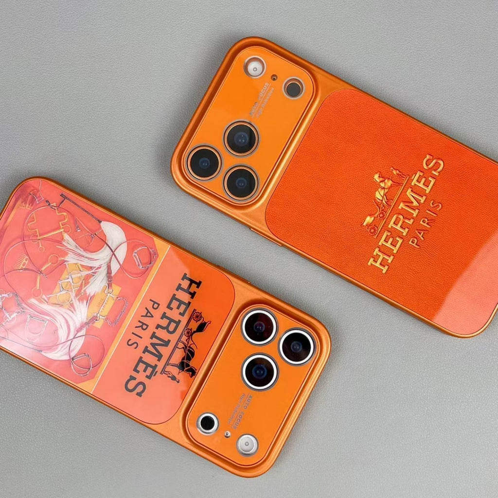 Luxury Hermès iPhone 18 Pro Case – Designer Hermes Phone Case