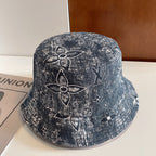 Louis Vuitton Monogram Embroidered Bucket Hat