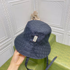 Gucci GG Monogram Double-Sided Strap Bucket Hat