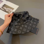 Louis Vuitton Monogram Leather Bucket Hat | Luxury Designer LV Hat