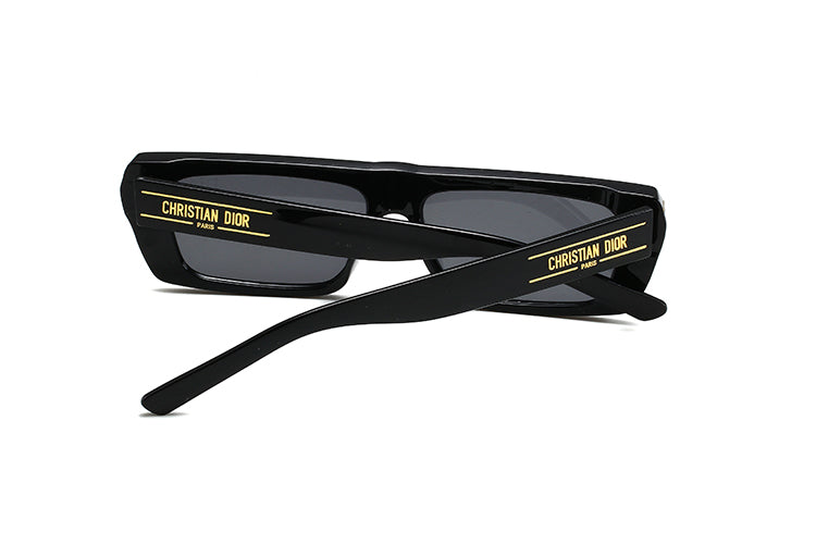 Louis Vuitton Narrow Rectangular Monogram Polarized Sunglasses | UV400